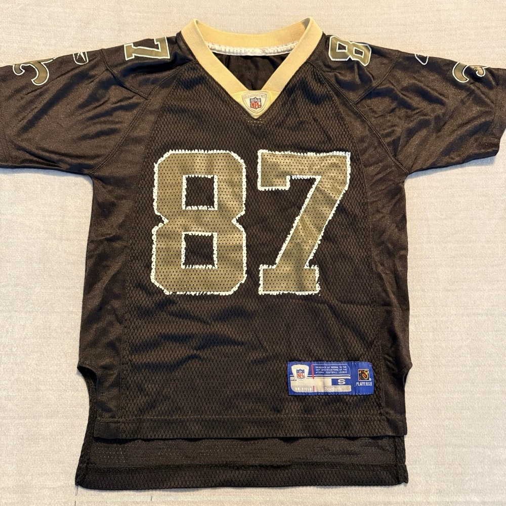 Vintage Reebok New Orleans Saints Joe Horn 87 Youth Small NFL Jersey Black
